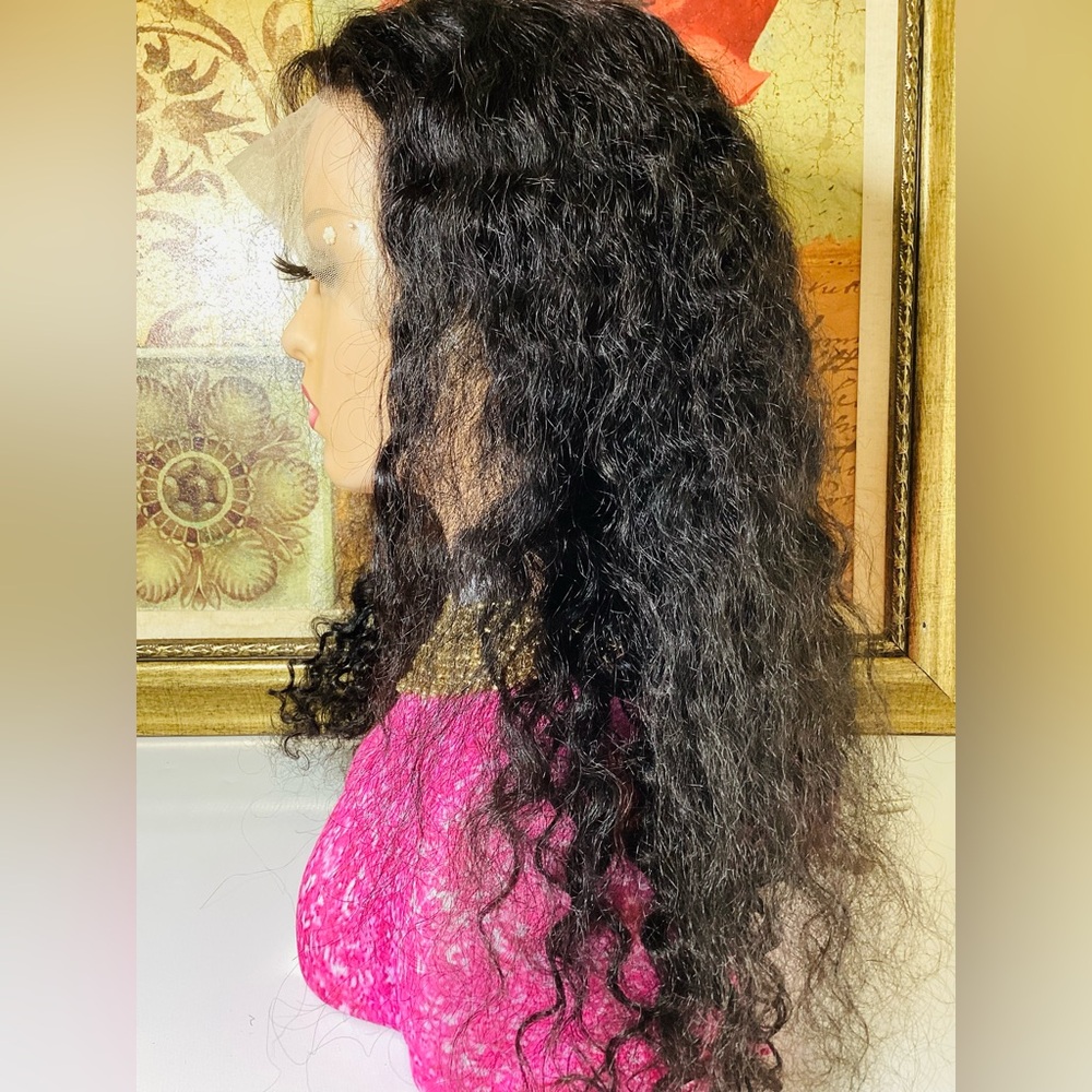 This 13x4 100% Human Wet /Wavy Wig is Perfect for Any Easy Day Out